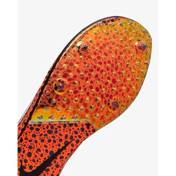 Mens Size 13 Nike ZoomX Dragonfly 2 Olympics Track Spikes Safari Orange NWOB - Picture 7 of 11